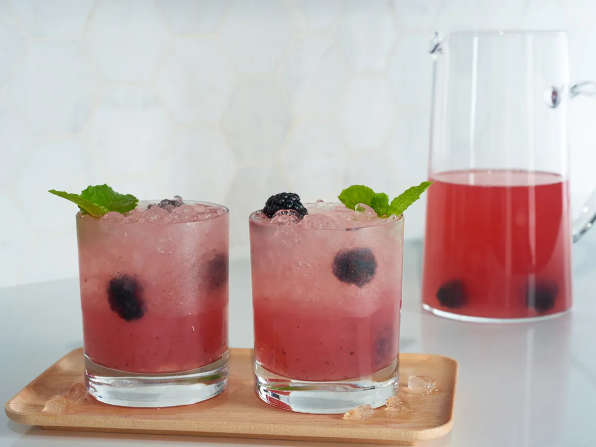 Blackberry patio crusher sauza