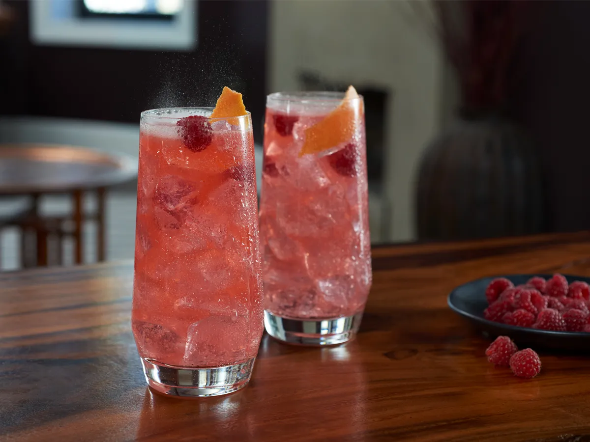 Raspberry paloma sauza