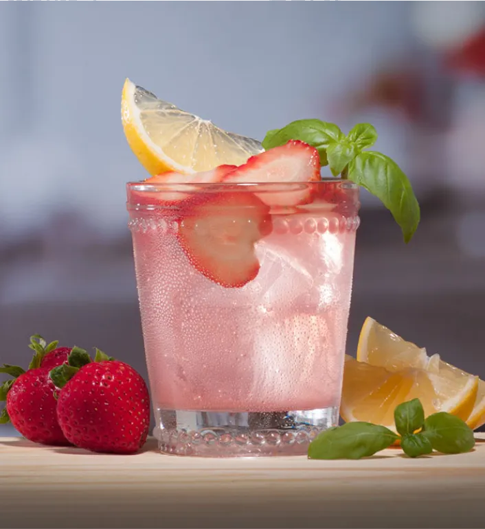 Berry Basil Cocktail Sauza