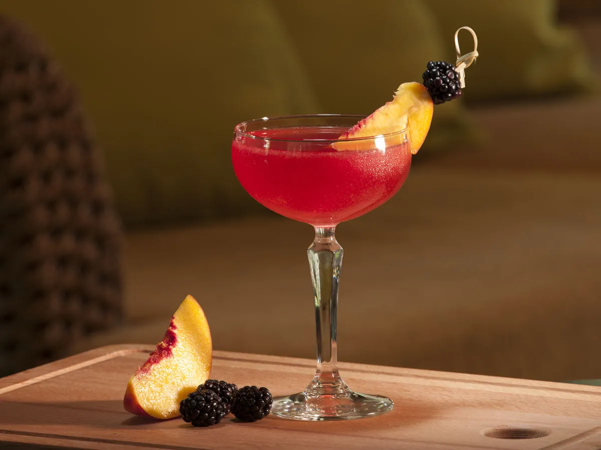 Tequila Cocktail Bewitching Berry Sauza