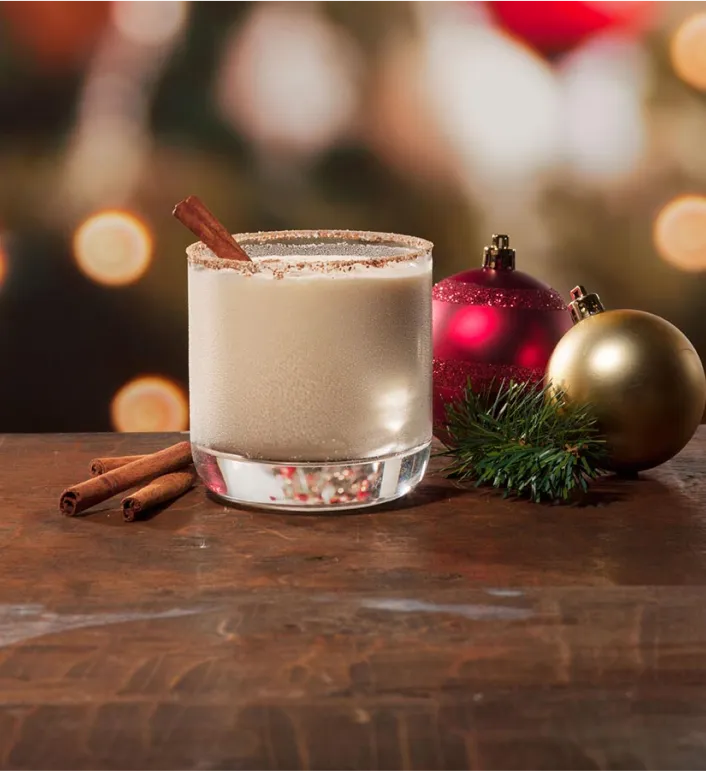 Eggnog Mexican Cocktail Sauza 