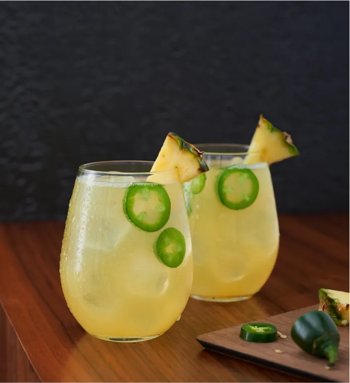 Pineapple Cocktail Margarita Sauza